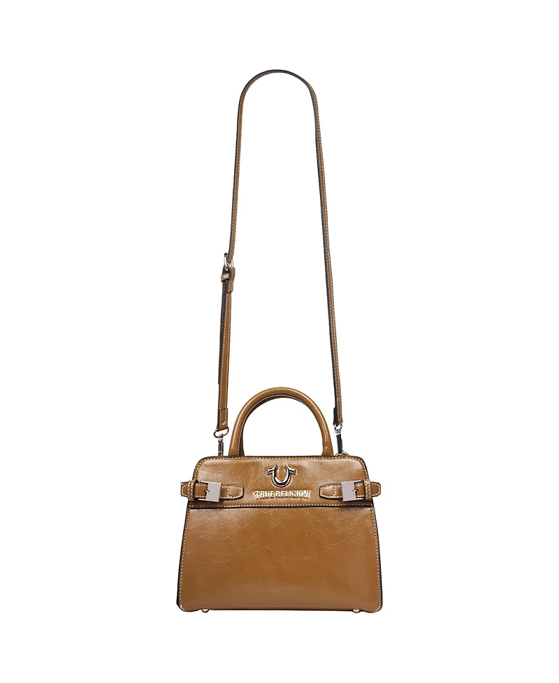 True Religion Buckle Tab Tote
