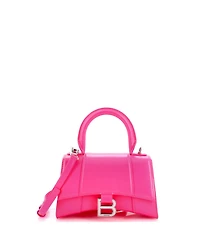 Pre-Owned Balenciaga Xs Hourglass Top Handle Bag Leather