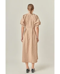 English Factory Women's Shirt Midi Dress