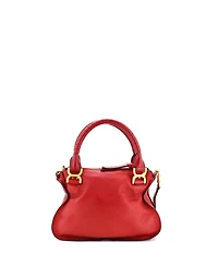Pre-Owned Chloe Small Marcie Satchel Leather