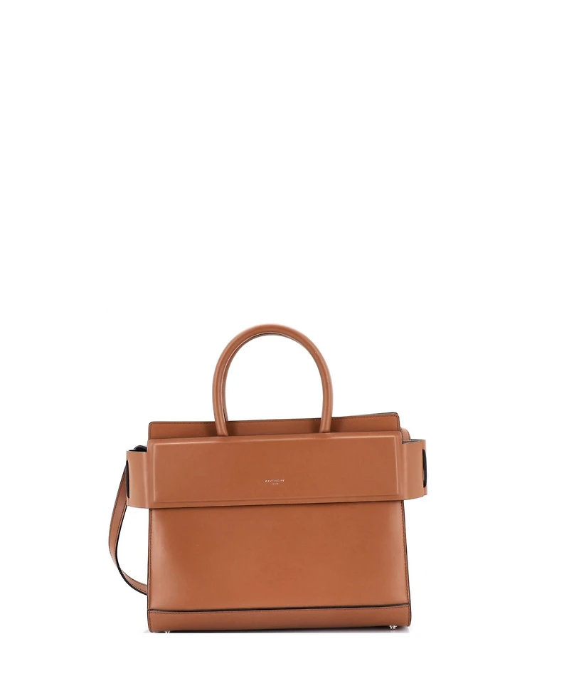 Pre-Owned Givenchy Small Horizon Satchel Leather