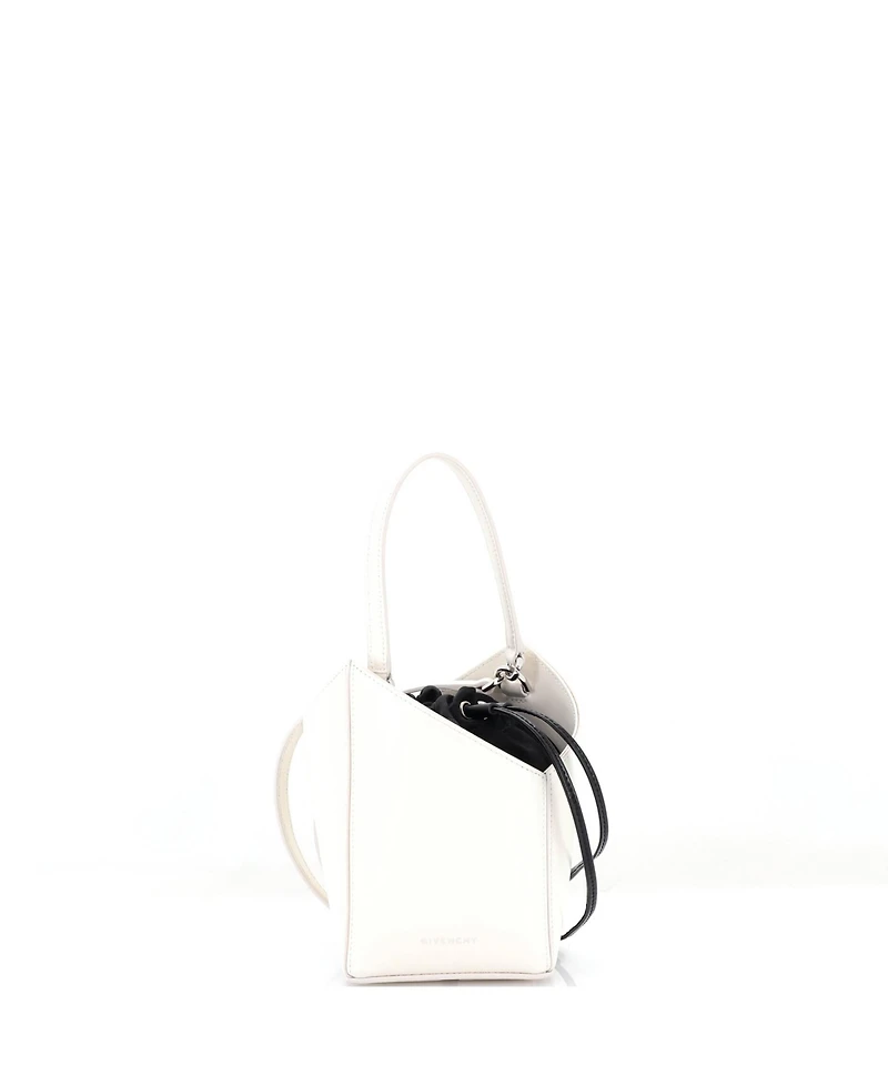 Pre-Owned Givenchy Mini Cut Out Bucket Bag Leather