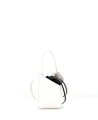 Pre-Owned Givenchy Mini Cut Out Bucket Bag Leather