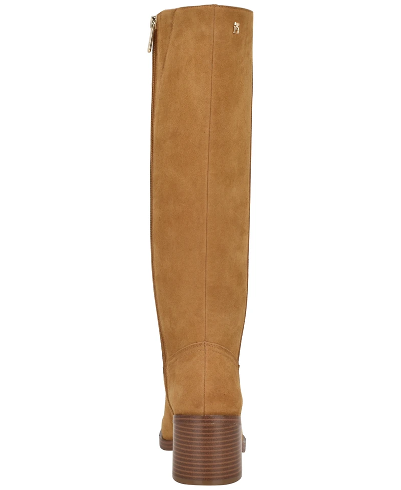 Tommy Hilfiger Women's Laythen Tall Block Heel Boots
