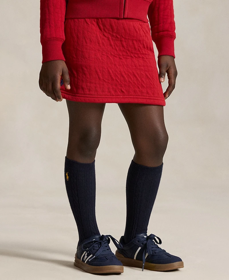 Polo Ralph Lauren Toddler & Little Girls 2T-6X Quilted Cable-Motif Skirt
