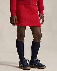 Polo Ralph Lauren Toddler & Little Girls 2T-6X Quilted Cable-Motif Skirt