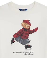 Polo Ralph Lauren Girls 7-16 Bear Fleece Dress