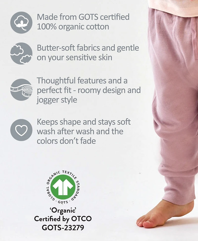 butterblu Baby 4-Piece Jogger Pants