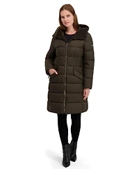Laundry By Shelli Segal Women's Sega Long Puffer Coat