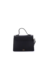 Pre-Owned Versace La Medusa Top Handle Tote Bag Leather