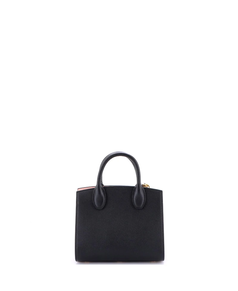 Pre-Owned Salvatore Ferragamo Small Studio Top Handle Box Bag Leather