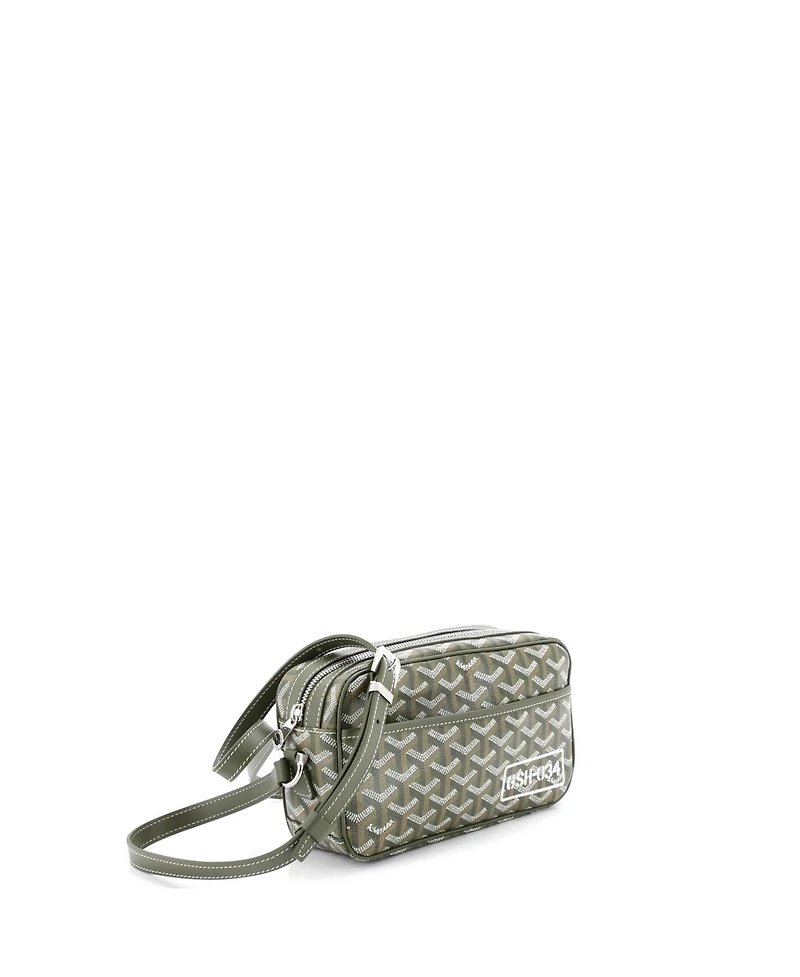 Pre-Owned Goyard Cap Vert Bag Printed Coated Canvas
