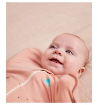Love To Dream Baby Girls Swaddle Up Sleep Sack - Warm 2.5 Tog Rose Newborn (5-8.5lbs)