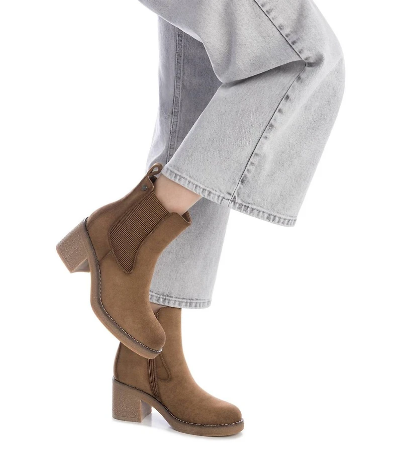 Xti Women's Chelsea Suede Booties Refresh Collection By Xti