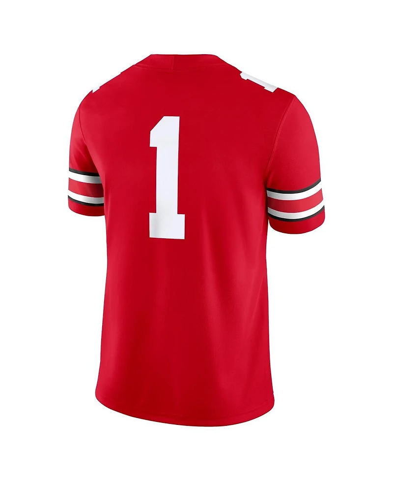 Nike Men's Scarlet Ohio State Buckeyes Game Jersey