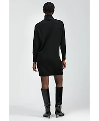 Pietro Brunelli Maternity Maternity Sweater Mini Dress Felicia with Turtleneck