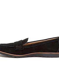 Lands' End Women's Comfort Lug Sole Suede Loafers