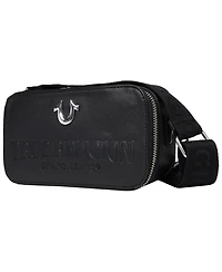 True Religion Double-Zip Horseshoe Camera Bag