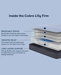 Serta Perfect Sleeper Cobra Lily 10.5" Firm Tight Top Mattress, Full