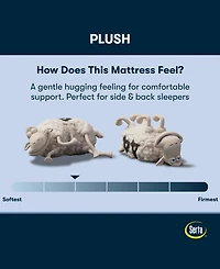 Serta Perfect Sleeper Iceland Poppy 13" Plush Tight Top Mattress, Twin Xl
