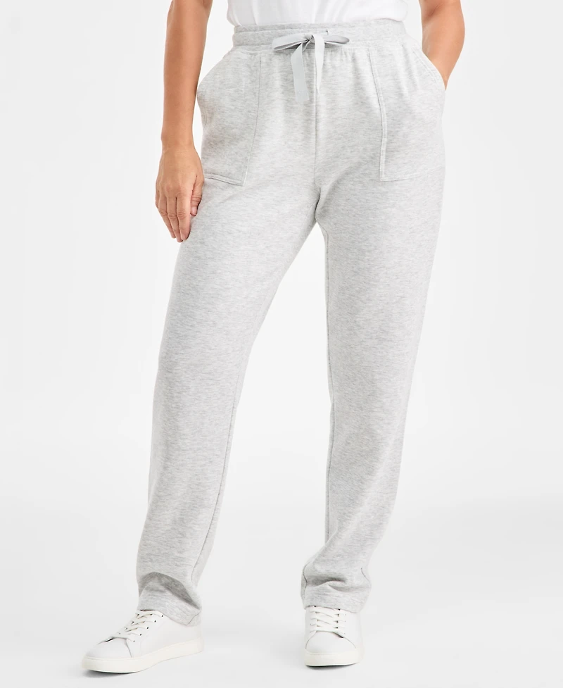 Style & Co Women's Cozy Fleece Pants, Created for Macy's
