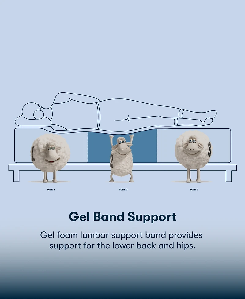 Serta Perfect Sleeper Iceland Poppy 13.5" Medium Tight Top Mattress Set, Twin