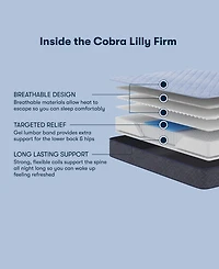 Serta Perfect Sleeper Cobra Lily 10.5" Firm Tight Top Mattress, King