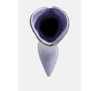 Ashipa Diamante Chain Detail Calf Boots Women