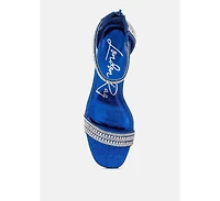 Mejuri Rhinestones And Pearl Embellished Sandals Women
