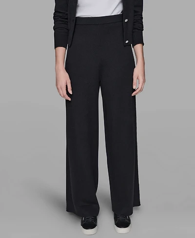 Karl Lagerfeld Paris Women's Embellished Pull-On Pants