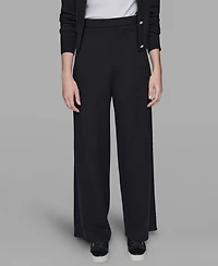 Karl Lagerfeld Paris Women's Embellished Pull-On Pants