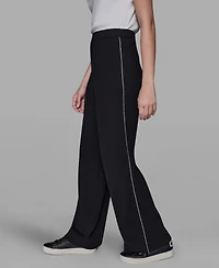 Karl Lagerfeld Paris Women's Embellished Pull-On Pants