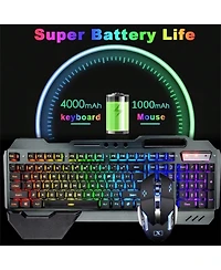 Wireless Gaming Keyboard And Mouse