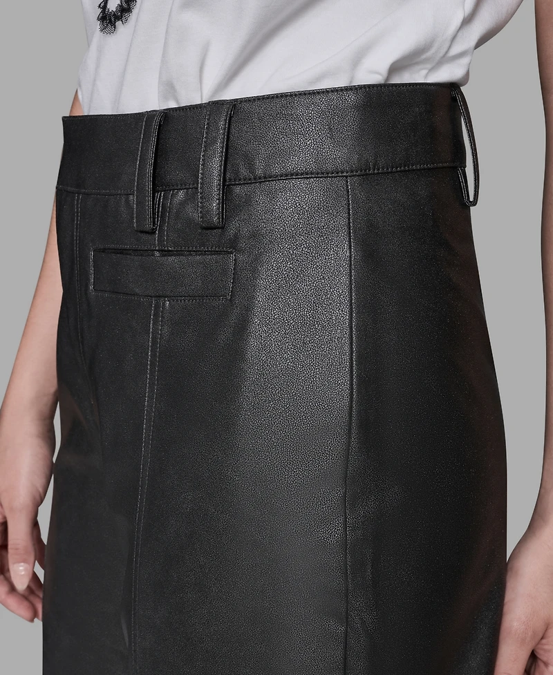 Karl Lagerfeld Paris Women's High-Rise Shimmer Pants