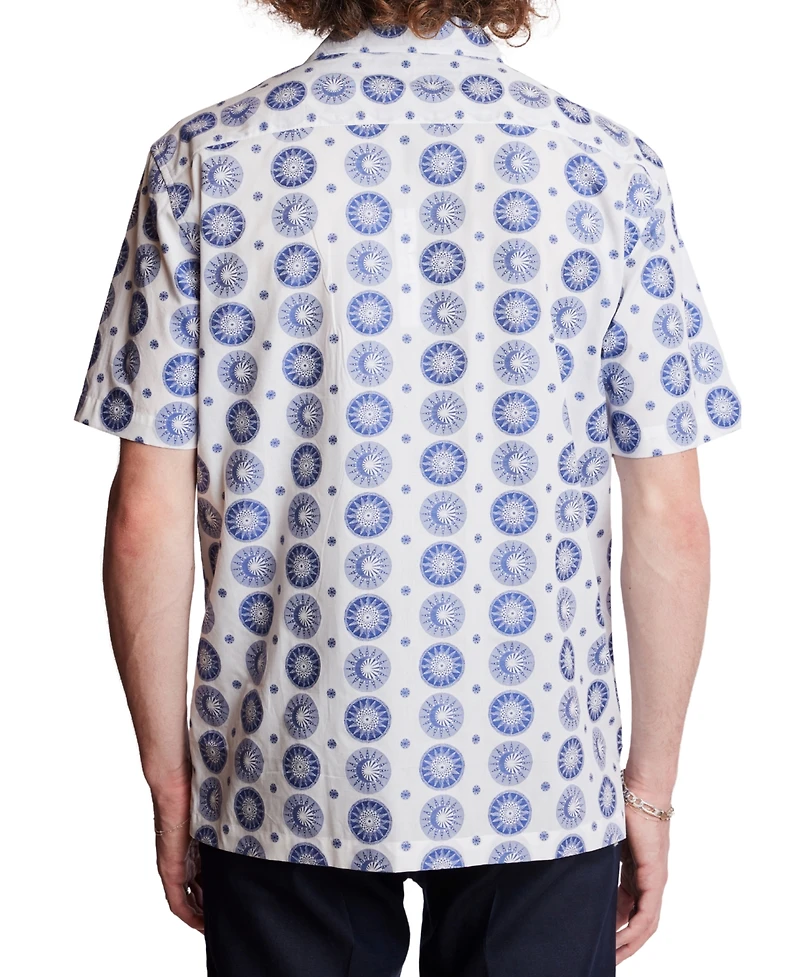 Paisley & Gray Men's Patterned Short Sleeve Shirt
