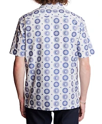 Paisley & Gray Men's Patterned Short Sleeve Shirt