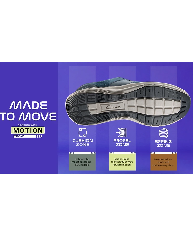 Clarks Men's Motion Trek Go Casual Lace Up Shoe