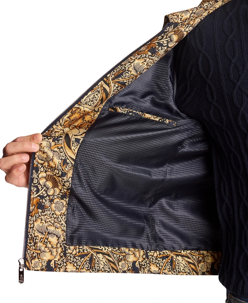 Paisley & Gray Men's Milo Patterned Bomber Jacket