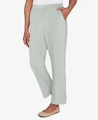 Alfred Dunner Stockbridge Pull-On Corduroy Flat Front Average Length Pant