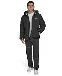 Champion Men's Puffer With Hood Jacket