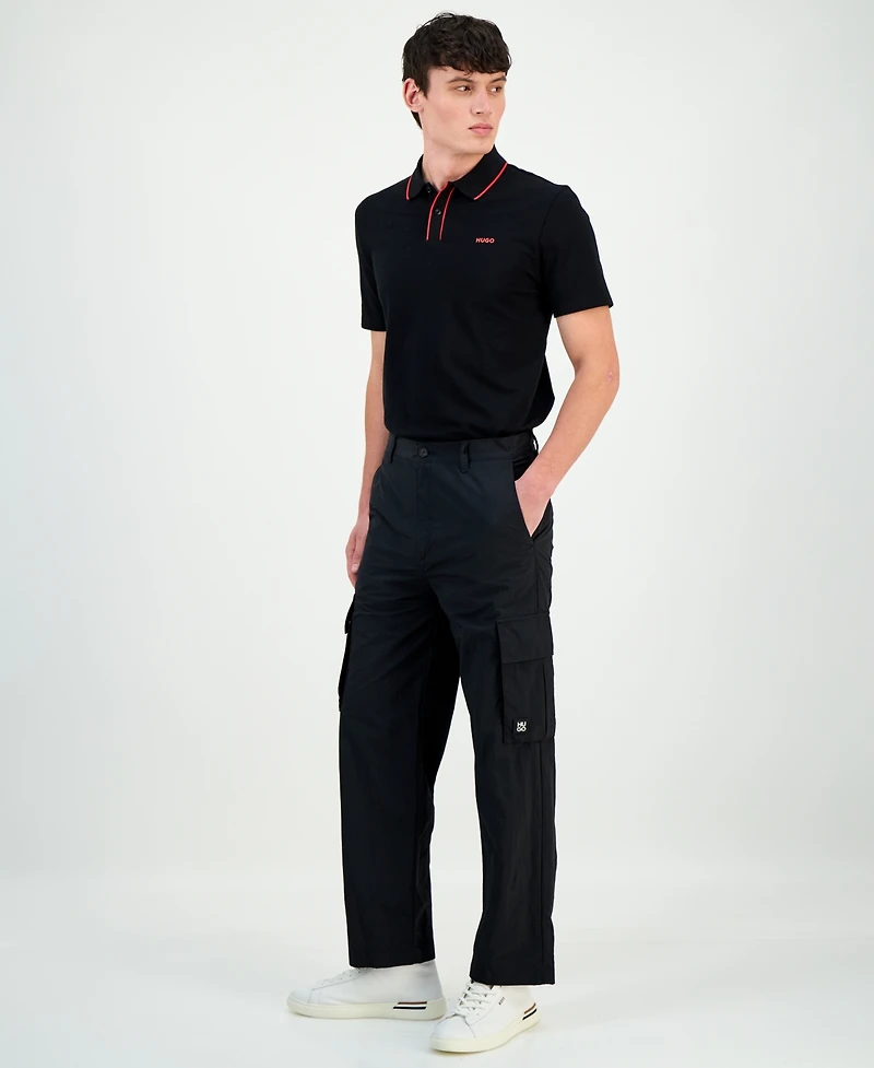 Hugo Boss Men's Greco Regular-Fit Logo Cargo Pants