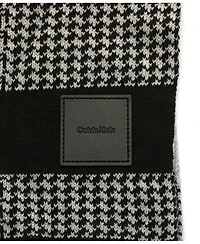 Calvin Klein Men's Mixed Pattern Scarf