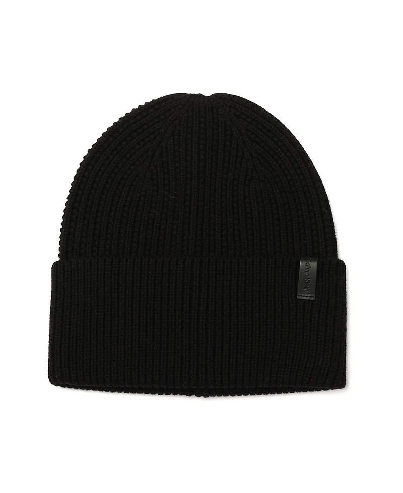Calvin Klein Men's Links Ribbed Cuff Hat