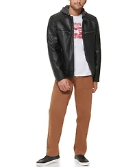 Levi's Men's Jersey Hood Racer Jacket