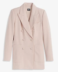 I.n.c. International Concepts Women's Peak-Lapel Double-Breasted Blazer, Macy's Exclusive