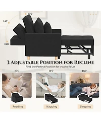 Aecojoy 36" Sleeper Chair, Convertible Chair Bed for Adults, 3-in-1 Pull Out Sofa