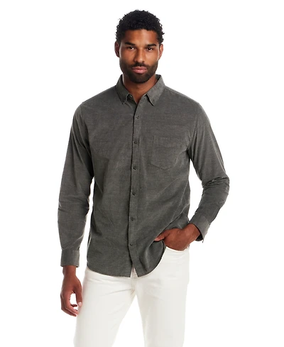 Weatherproof Vintage Men's Solid Collar Shirt