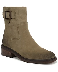 Franco Sarto Women's Gillian Round Toe Zip Short Boots