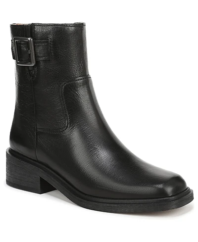 Franco Sarto Women's Gillian Round Toe Zip Short Boots
