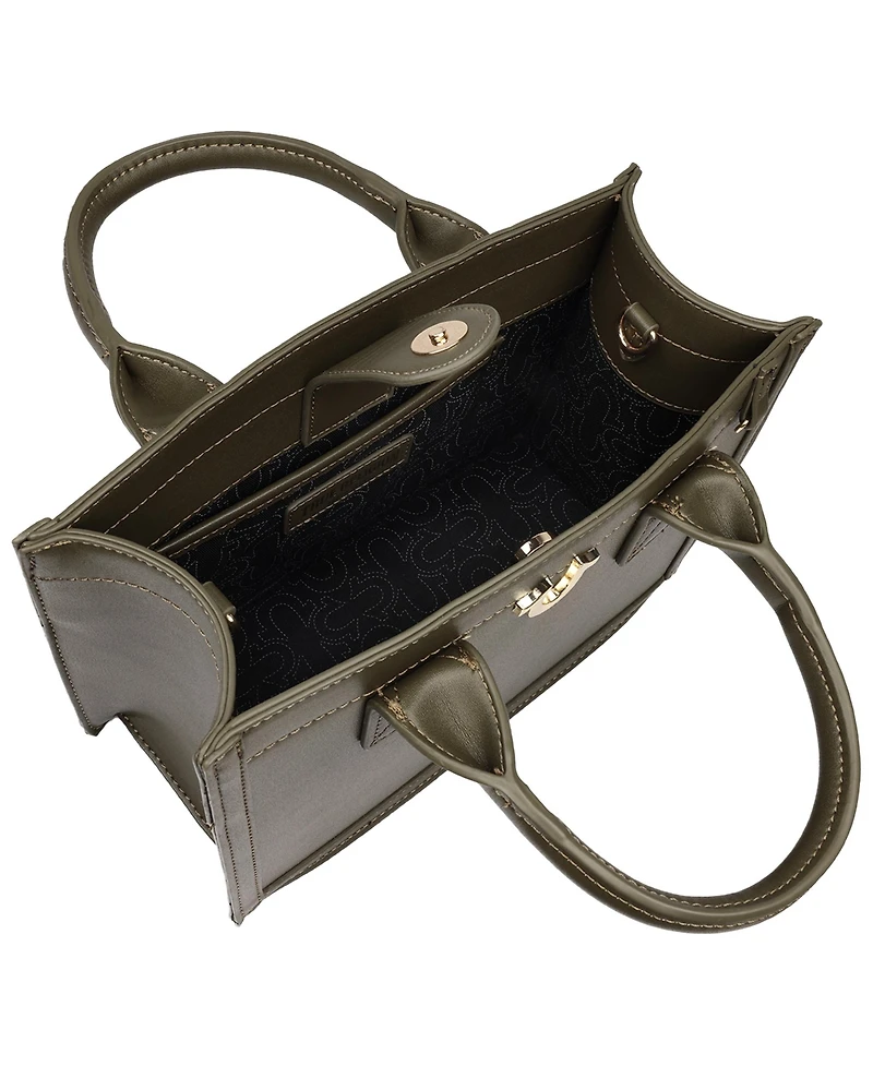 True Religion Pom Dangle Modern Tote